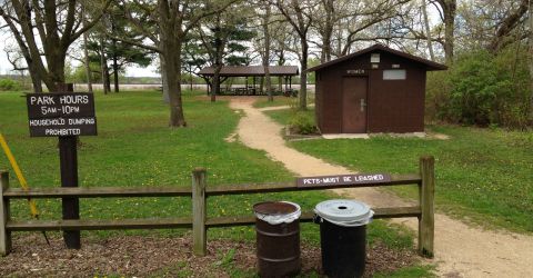 Shelter and Restrooms