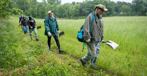 Ice Age Trail Alliance Trail-building Volunteers