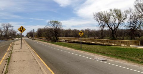 Trail Bridge along CTH M