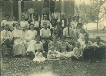Ames – Sholts – Anderson family - The Ames family, forbearers to the Sholts and Anderson families, settled on this land in the 1800s.