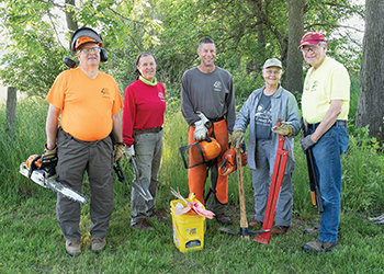 Volunteer workday. Anderson Park Friends, Inc