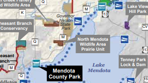 Portion of Park Brochure Map