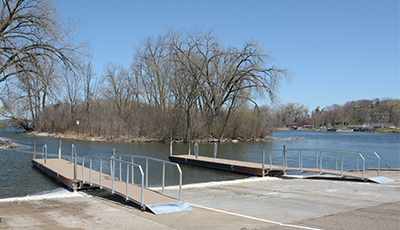 Accessible piers at Babcock County Park (credit Samantha Haas)