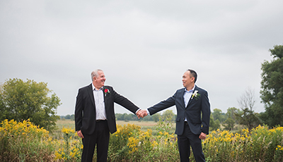 Wedding at the Lussier Family Heritage Center