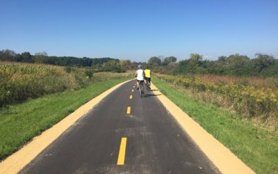 Capital City State Trail bike riders