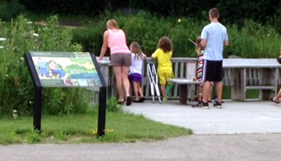 Interpretive Signs at Jenni and Kyle Fishing Pier